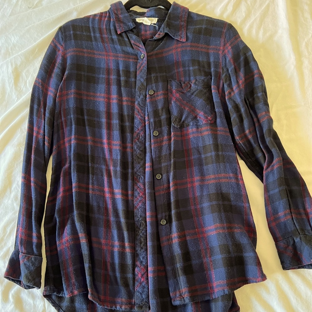 Beach lunch lounge flannel shirt